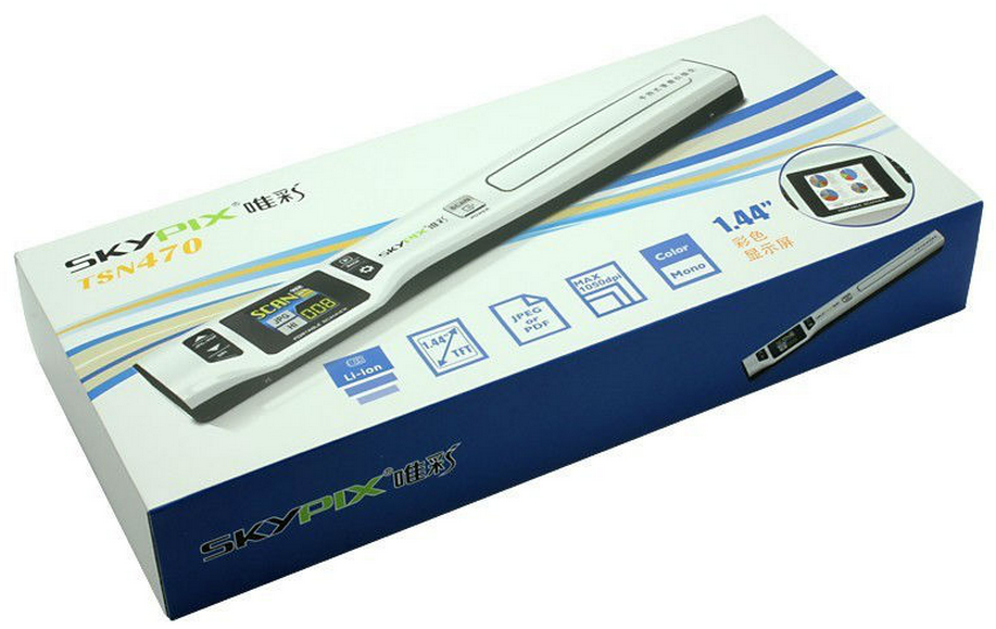 Portable SkyPix Handheld / Cordless Color Scanner Printer 1050dPi